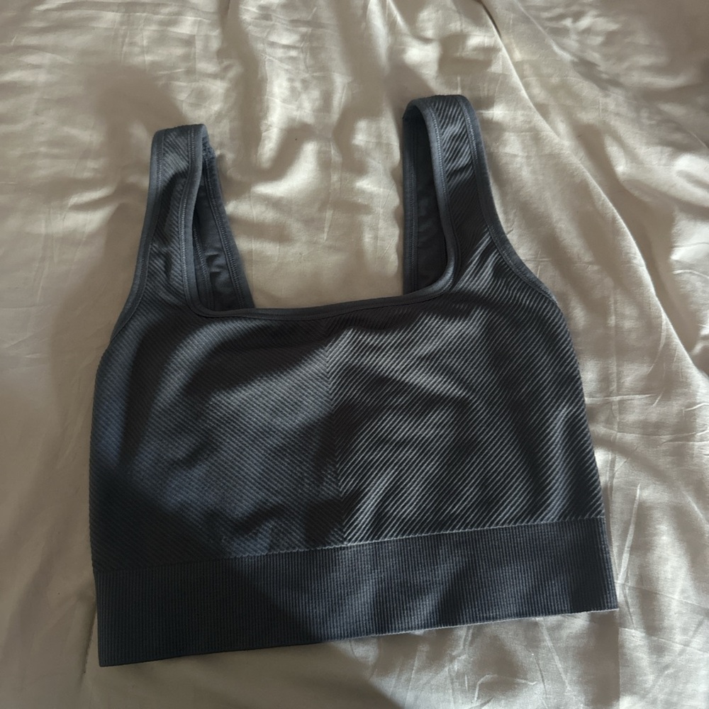 Women's gray Sports Bra